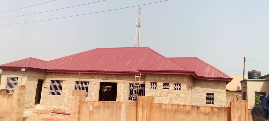 The Faithflames Global Ministries church building under construction